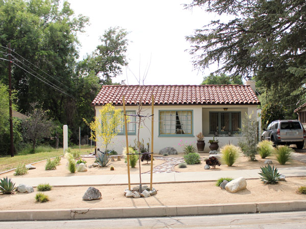 Front lawn view