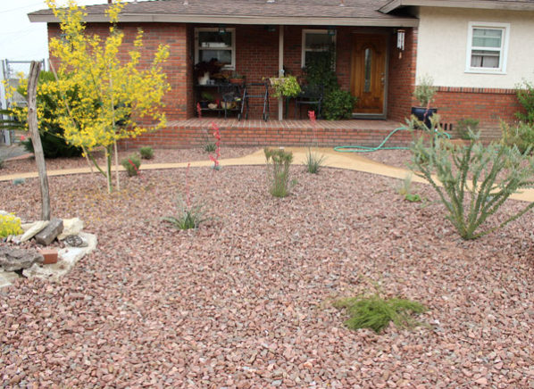 Turf Removal & Make Over Front of House Turf Removal