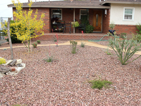 Front of House Turf Removal