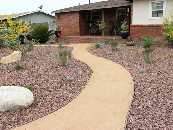 Front of House Turf Removal