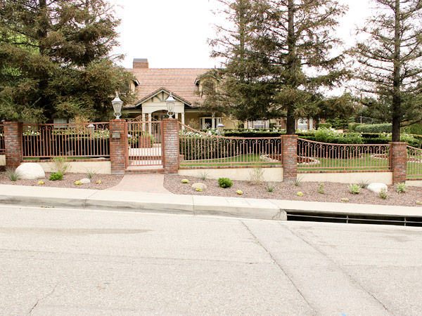 Turf Removal With Redesign Gated Street View