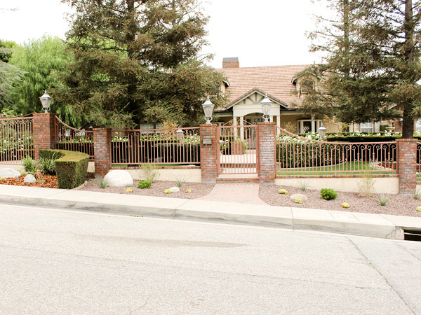 Turf Removal With Redesign Gated Street View