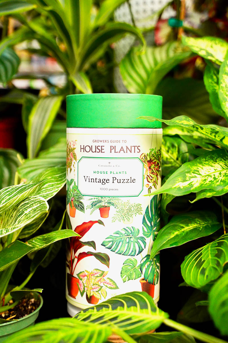 House Plants Vintage Puzzle