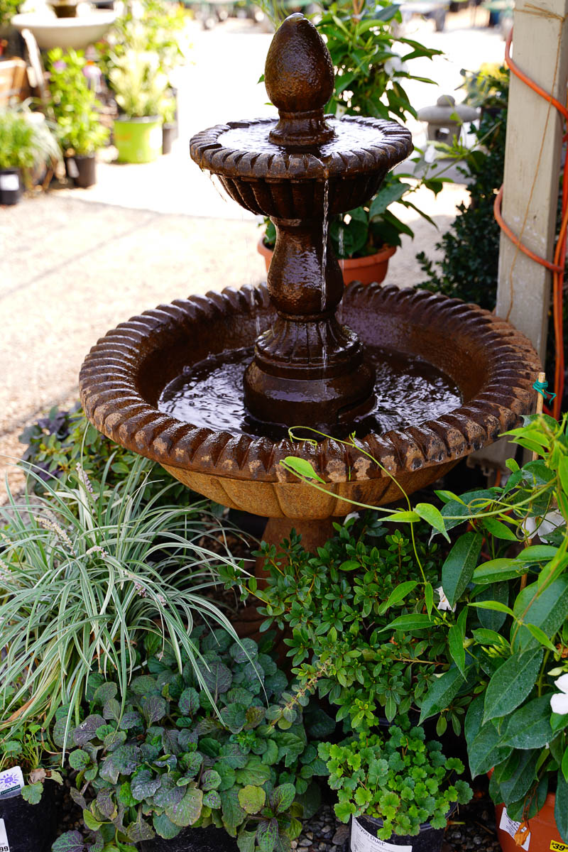 brown fountain