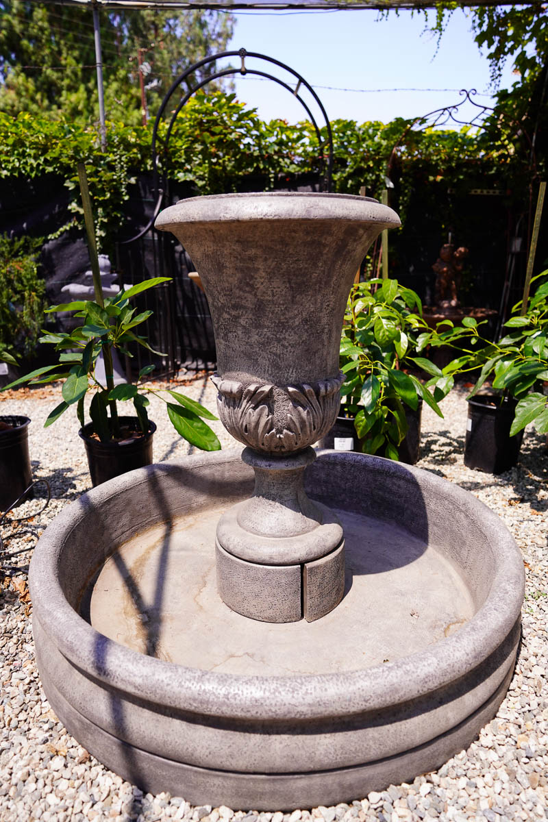 decorative vase fountain